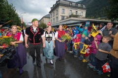 SCHWINGFEST, EIDGENOESSISCHES SCHWING- UND AELPLERFEST ESTAVAYER 2016, ESAF, FETE FEDERALE DE LUTTE ET DES JEUX ALPESTRES, FESTA FEDERALE DEI LOTTATORI E DEGLI ALPIGIANI, EIDGENOESSISCHES 2016 ESTAVAYER . (Bild: Keystone)