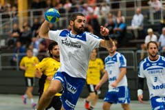 Vukasin Stojanovic erzielte gegen Gossau acht Treffer und war bester Krienser Torschütze. (Bild: photo:roger gruetter)
