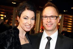 Swiss Ski-Direktor Andreas Wenger mit seiner Ehefrau Judith. (Bild: André Häfliger/Neue LZ)