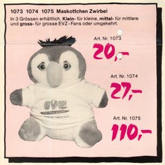 Ein dunkles Kapitel in der Geschichte der EVZ-Fanartikel.