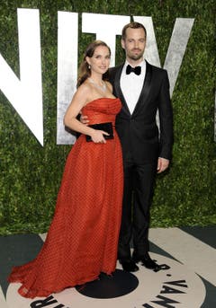 Natalie Portman und Benjamin Millepied. (Bild: Keystone)