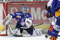 ZSC-Torhüter Lukas Flüeler. (Bild: Keystone)