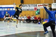 David Nyffenegger beim Abschluss. (Bild: Remo Nägeli / Neue LZ)
