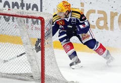 EVZ-Topskorer Damien Brunner. (Bild: Keystone)