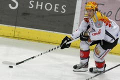Liegt mit 48 Punkten an der Spitze der Topskorer-Wertung: Damien Brunner. (Bild: Keystone)