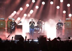 Finnland: Die Band Pertti Kurikan Nimipaivat. (Bild: GEORG HOCHMUTH)