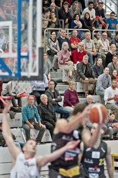 600 Zuschauer kamen zur NLA-Premiere in die Maihofhalle. (Bild: Pius Amrein)