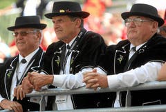 Das fachkundige Publikum verfolgt das Geschehen in der Arena. (Bild: Swiss-Image)