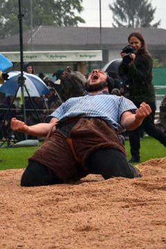 Grenzenloser Jubel bei Martin Zimmermann nach dem Festsieg. (Bild: PD)