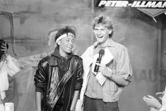 Whitney Houston 1985 in einer ARD-Fernsehsendung mit Peter Illmann. (Bild: Imago)