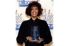 Houston 1991 bei der Verleihung der Billboard Music Awards. (Bild: Imago)