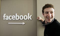 Mark Elliot Zuckerberg ist der Gründer und Vorstandsvorsitzende des sozialen Netzwerks Facebook und hält an diesem derzeit einen Anteil von 28,2 Prozent. (Bild: Keystone/AP)