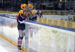 Damien Brunner muss auf die Strafbank. (Bild: Keystone)