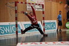 Sicherer Rückhalt: Roman Schelbert (Bild: Roger Zbinden/Neue LZ)
