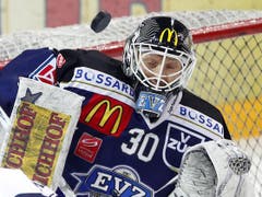 Der Zuger Torhüter Jussi Markkanen.
