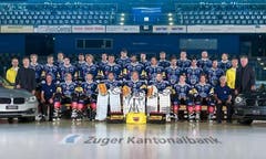 Mit diesen Spielern startet der EV Zug in die neue Saison: (Bild: EVZ)