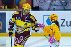 Der Topscorer Kevin Romy von Genf Servette. (Bild: SIGI TISCHLER)
