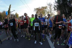 Vor dem Start. (Bild: Roger Zbinden / Neue LZ)