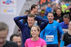 Die Läuferinnen und Läufer sind unterwegs (Bild: Dominik Wunderli/LZ)