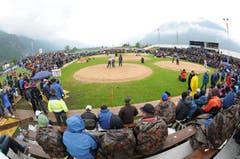 Die Schwingarena in Attinghausen. (Bild: Urs Hanhart / Neue UZ)