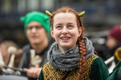 Bohl vor dem Waaghaus Start St.Galler Fasnacht 2018 mit Guggen und Plakatenthüllung. (Bild: Hanspeter Schiess)