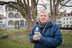 Dölf Sutter, Gründer Genossenschaft Unterer Brühl, St.Gallen. (Bild: Urs Bucher)
