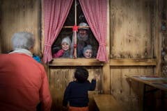 Weltrekord Adventskranz in Mosnang. © Urs Bucher/TAGBLATT (Bild: Urs Bucher)
