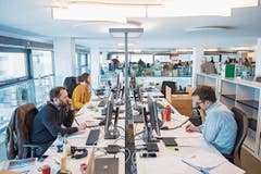 Impressionen des neuen Newsrooms an der Fürstenlandstrasse © Urs Bucher/TAGBLATT (Bild: Urs Bucher)