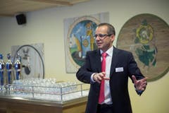 Reto Preisig, CEO Brauerei Schützengarten, St.Gallen. (Bild: Ralph Ribi)