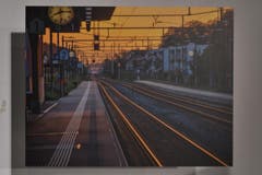 August: Ewan Graf fing diese herrliche Stimmung am Bahnhof ein. (Bild: manuel nagel)