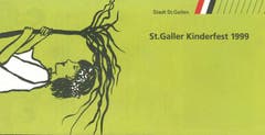 1999 fand das St.Galler Kinderfest unter dem Motto "Chomm mer gönd..." statt. (Bild: PD)