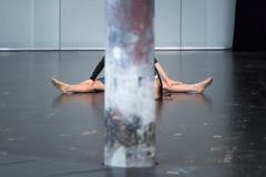 14. Juni: Probe zum Tanz in der Kathedrale in der St.Galler Lokremise. (Bild: Michel Canonica)