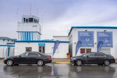 WEF-Flugverkehr am Flughafen Altenrhein (Bild: Urs Bucher)