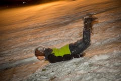 Weltrekord Adventskranz in Mosnang. © Urs Bucher/TAGBLATT (Bild: Urs Bucher)