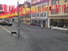 Dekoration in Sempach. (Bild: Josef Müller)