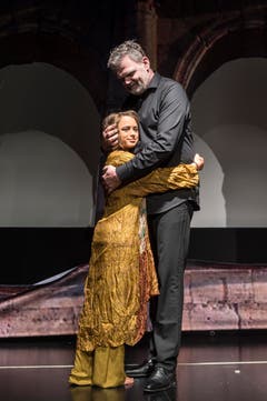 Momo: Die fantastische Geschichte von Michael Ende über die Zeit, sehr tief, philosophisch und wie gewohnt gekonnt und kindergerecht umgesetzt. Fotoprobe im Kinder-Musical-Theater Storchen, Magnihalden 7, 9000 Sankt Gallen. (Bild: Hanspeter Schiess)