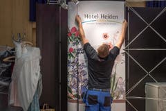 Olma Messen, Foyer Halle 9.1 Fest- und Hochzeitsmesse (Bild: Michel Canonica)