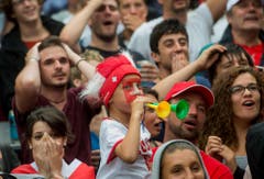 SCHWEIZ FUSSBALL WM 2014 PUBLIC VIEWING (Bild: Keystone)