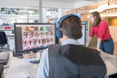 Impressionen des neuen Newsrooms an der Fürstenlandstrasse © Urs Bucher/TAGBLATT (Bild: Urs Bucher)