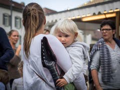 St. Galler Fest / St. Gallerfest 2017, am Nachmittag und gegen Abend. (Bild: Hanspeter Schiess)