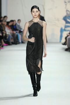 Die Herbst- und Winterkollektion 2018 von Akris, präsentiert an der Pariser Fashion Week. (Bild: Akris)