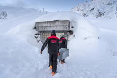 Lawinensprengung am Pizol (Bild: Michel Canonica)