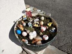 Ja, dieses Osternestli wurde tatsächlich, wie es auf dem Herzli steht mit "Love" kreiert. (Bild: Margrith Imhof-Röthlin)