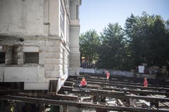 Die Villa Jacob muss rund 20 Meter überwinden. (Bild: Benjamin Manser)