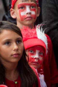 Ticino: Svizzera - Argentina in piazza (Bild: Keystone)
