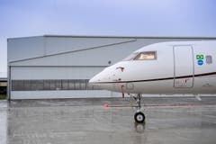 WEF-Flugverkehr am Flughafen Altenrhein (Bild: Urs Bucher)