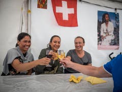 St. Galler Fest / St. Gallerfest 2017, am Nachmittag und gegen Abend. (Bild: Hanspeter Schiess)