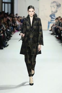 Die Herbst- und Winterkollektion 2018 von Akris, präsentiert an der Pariser Fashion Week. (Bild: Akris)