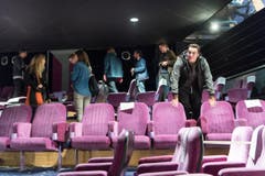 St. Gallen - Kino Corso und Restaurant Boccalino Räumungsverkauf (Bild: Ralph Ribi)
