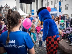 St. Galler Fest / St. Gallerfest 2017, am Nachmittag und gegen Abend. (Bild: Hanspeter Schiess)
